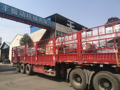 全不銹鋼噴砂直線振動(dòng)篩已發(fā)貨,請(qǐng)?jiān)?jīng)理注意查收！